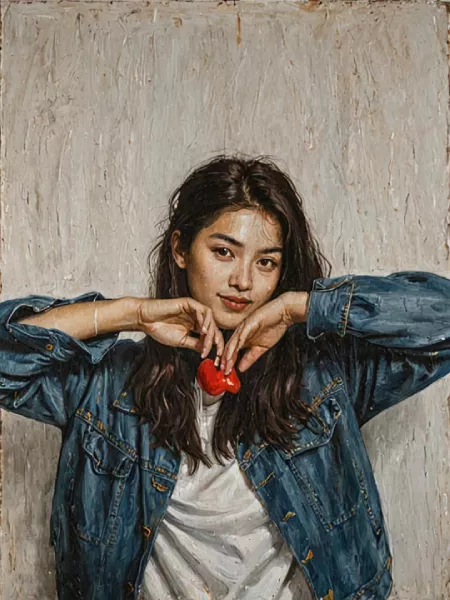 Photo transformée en style peinture à l’huile